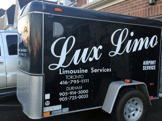 Black Luggage Trailer