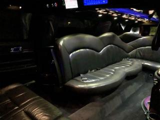 Lincoln MKT Stretch Limo Interior