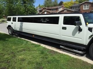 Hummer H2 Stretched Parked