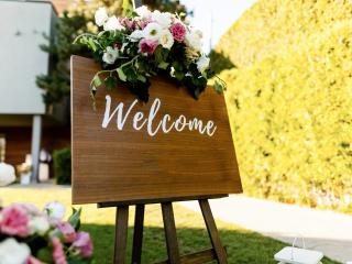 Wedding Welcome Sign